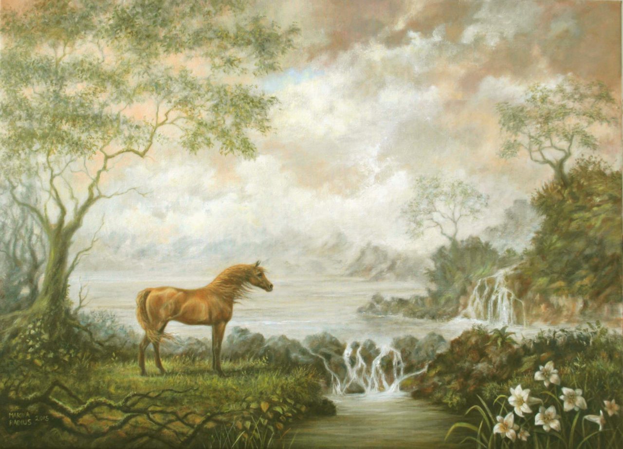 The golden horse - Marina Radius